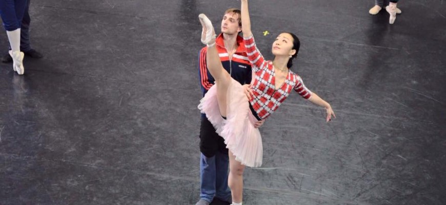 סדנת צילום עם להקת הבלט הישראלי