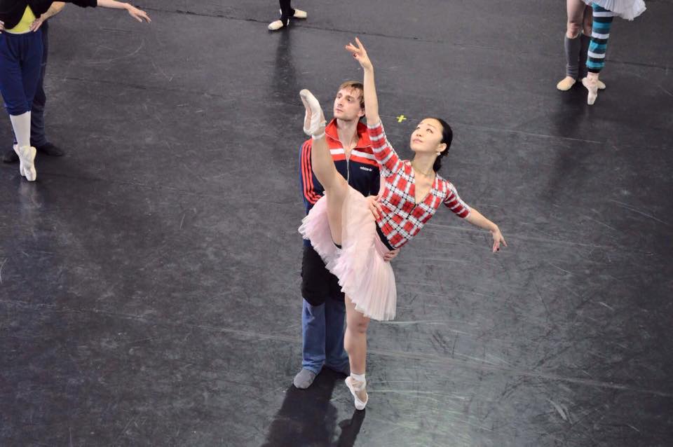 סדנת צילום עם להקת הבלט הישראלי